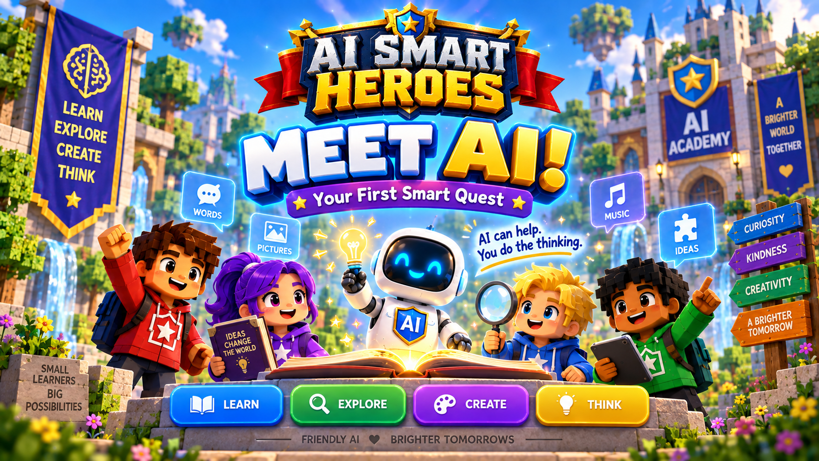 MEET AI! adventure artwork